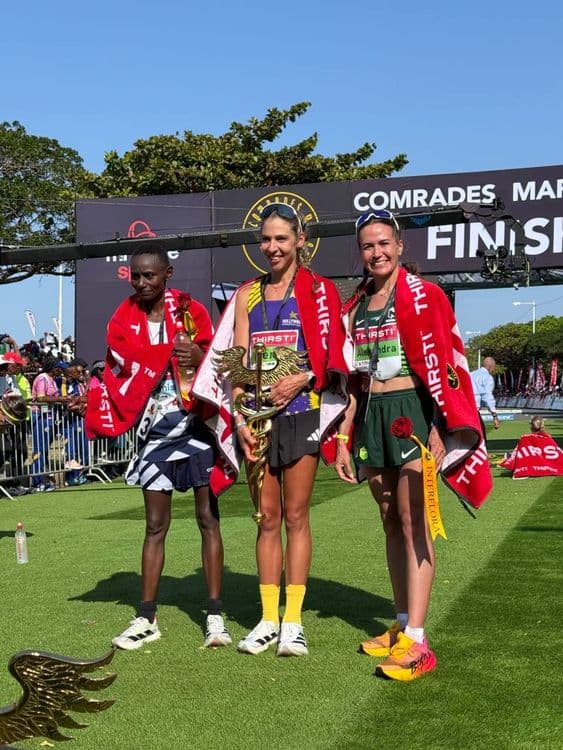 Comrades marathon 2025 💛🖤 И снова вторая 🥈